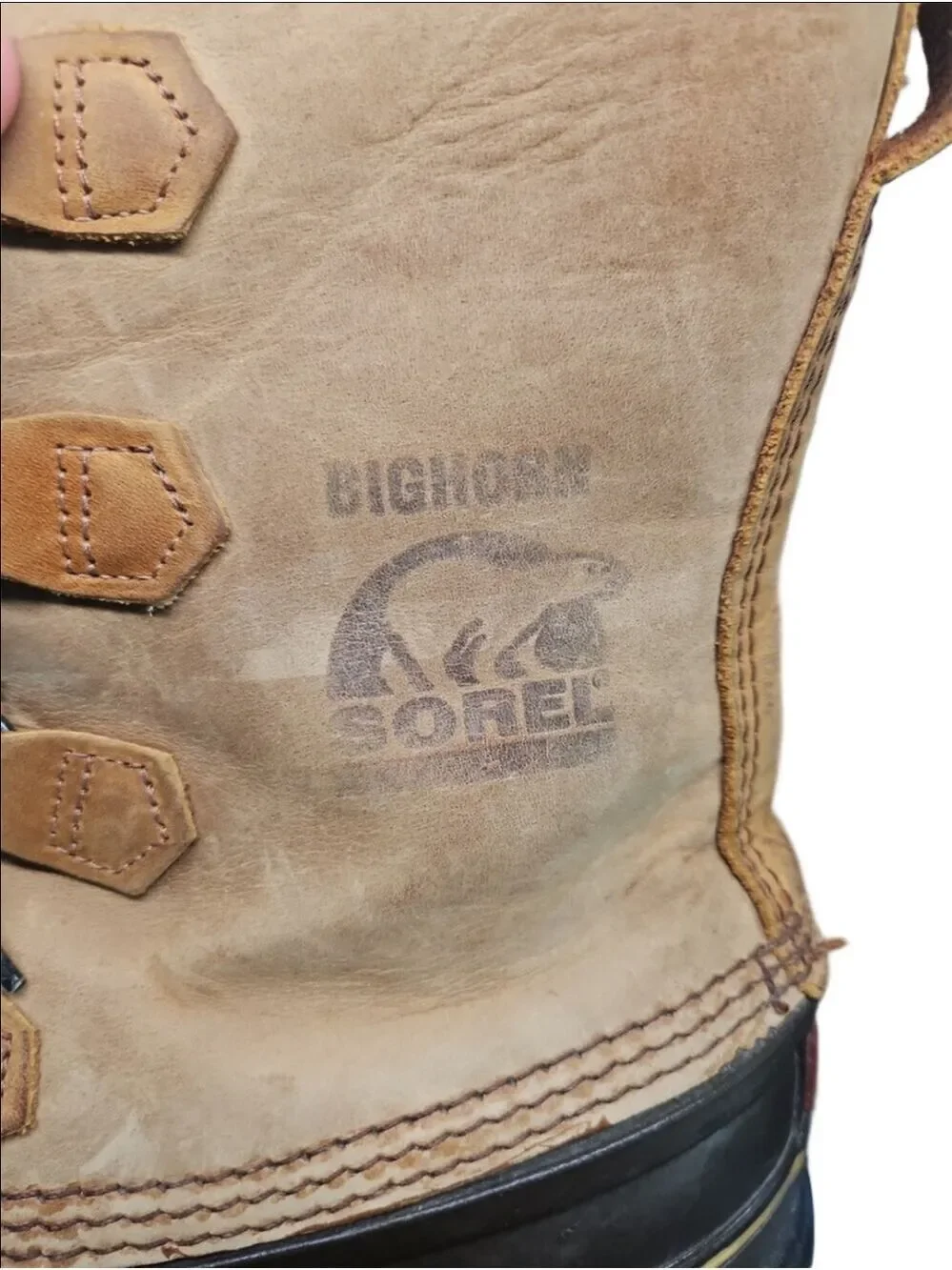Sorel Big Horn Waterproof Winter Boots Men’s Size 10 Removable Liner Barely Worn